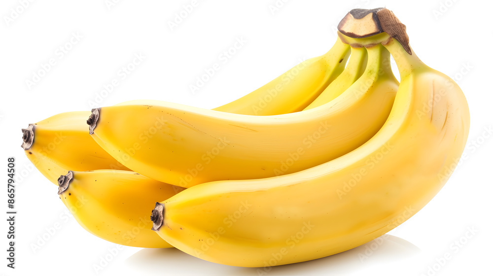 Bananas isolated on white background Bananas isolated on white background