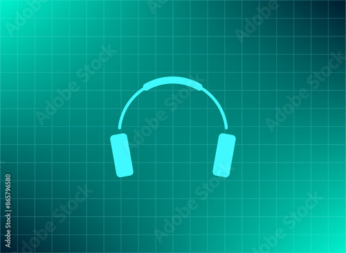Vector illustration blue background