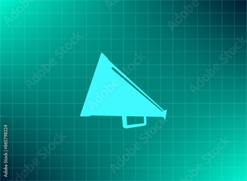 Vector illustration blue background