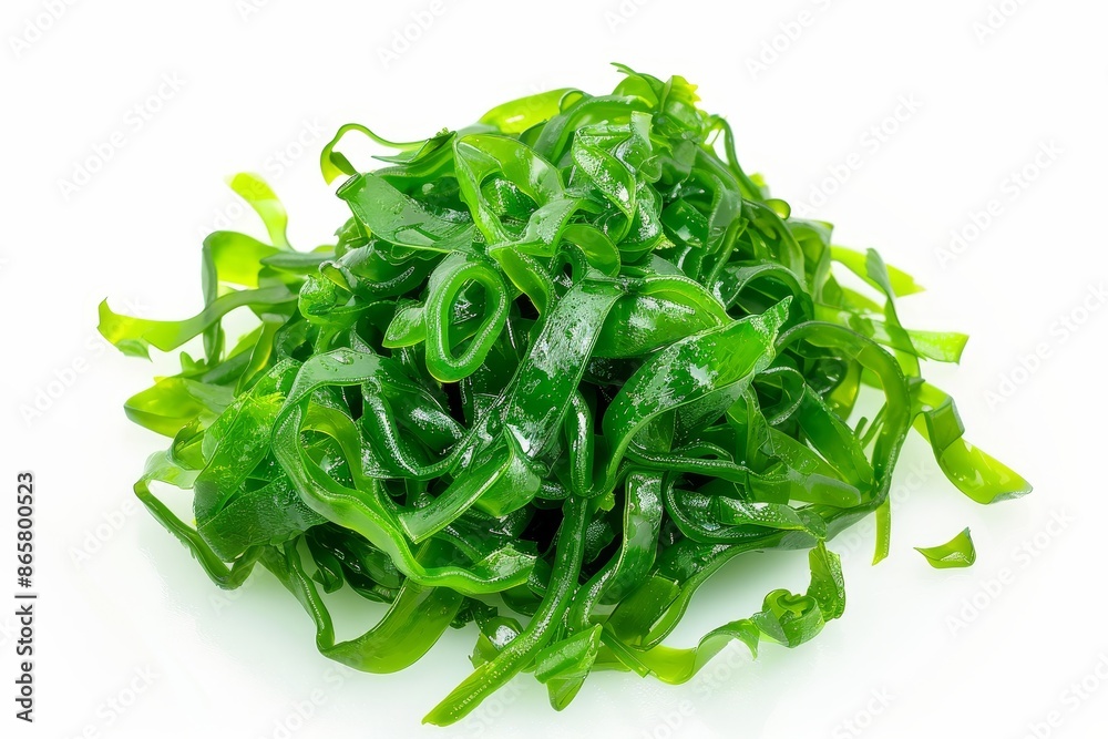 Japanese seaweed salad isolated on white background Edible green algae isolated Green seaweed salad isolated on white background Edible seawe Japanese seaweed salad isolated on white background Edible green algae isolated Green seaweed salad isolated on white background Edible seawe