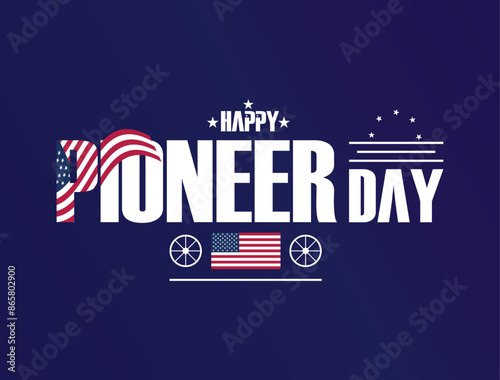 Get ready for Pioneer Day with this colorful Banner Poster