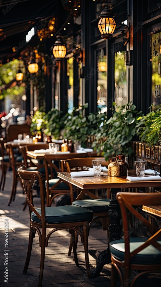 Obraz premium cafe HD 8K wallpaper Stock Photographic image 