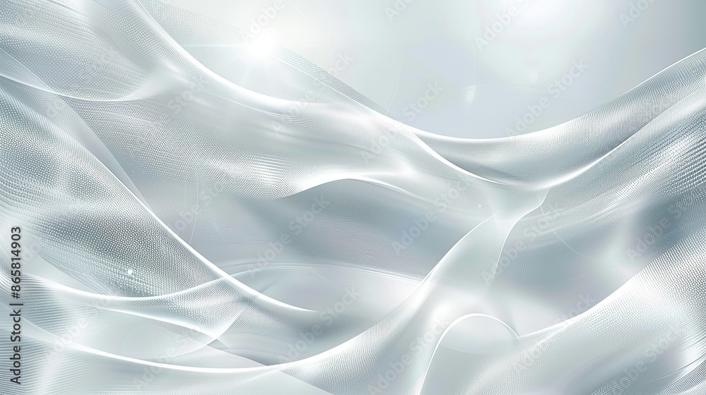 futuristic abstract silver background with waves and light effects futuristic abstract silver background with waves and light effects