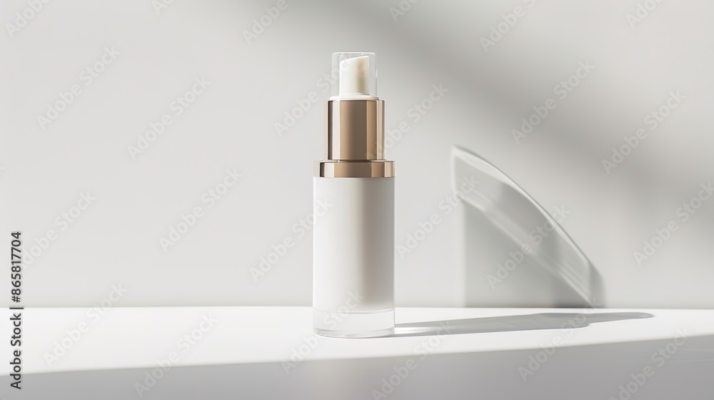 a sleek and modern cosmetic bottle a sleek and modern cosmetic bottle