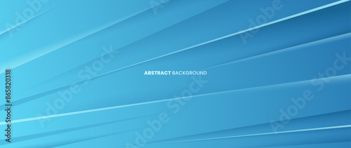 Abstract blue background with dark light line object across to the right side. luxury elements vector illustration.
