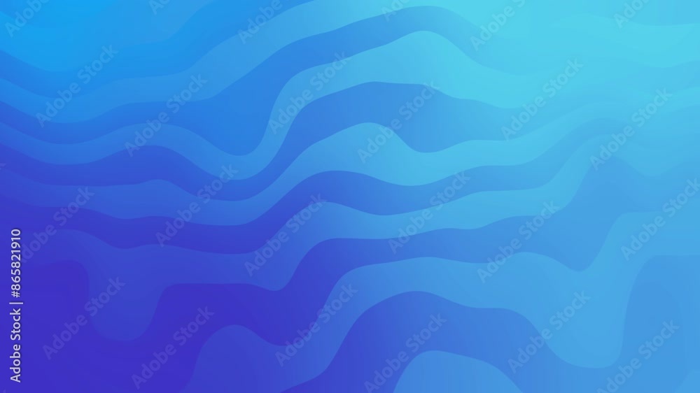 solid light blue background abstract of blue wavy lines suitable for web design, digital art, banners, presentations, and creative projects. Vibrant and modern.