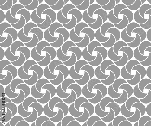 Abstract geometric pattern. Seamless geometric pattern. Geometric circle pattern