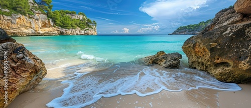 Fototapeta Naklejka Na Ścianę i Meble -  Seascapes and Waterscapes Desktop Wallpaper for Ultrawide Screen 21:9