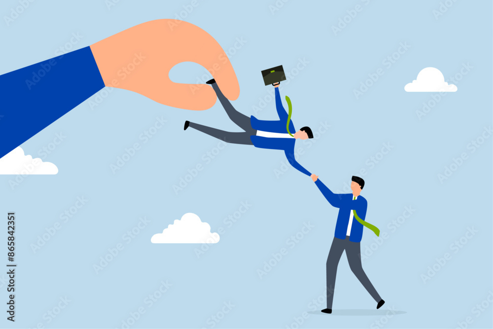 Talent war, large company struggles with current employer dragging business candidate out of control. Talent war, large company struggles with current employer dragging business candidate out of control.