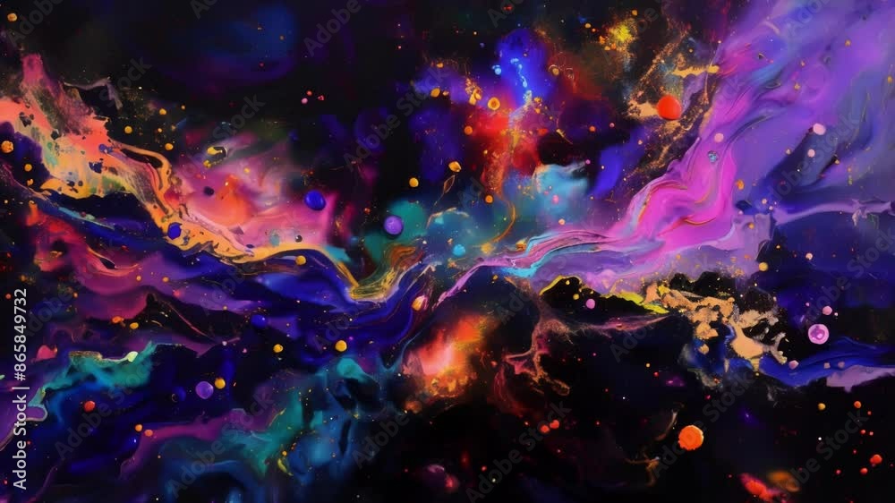 A collision of neon hues against a midnight sky each sparkle leaving a trail of enchantment A collision of neon hues against a midnight sky each sparkle leaving a trail of enchantment