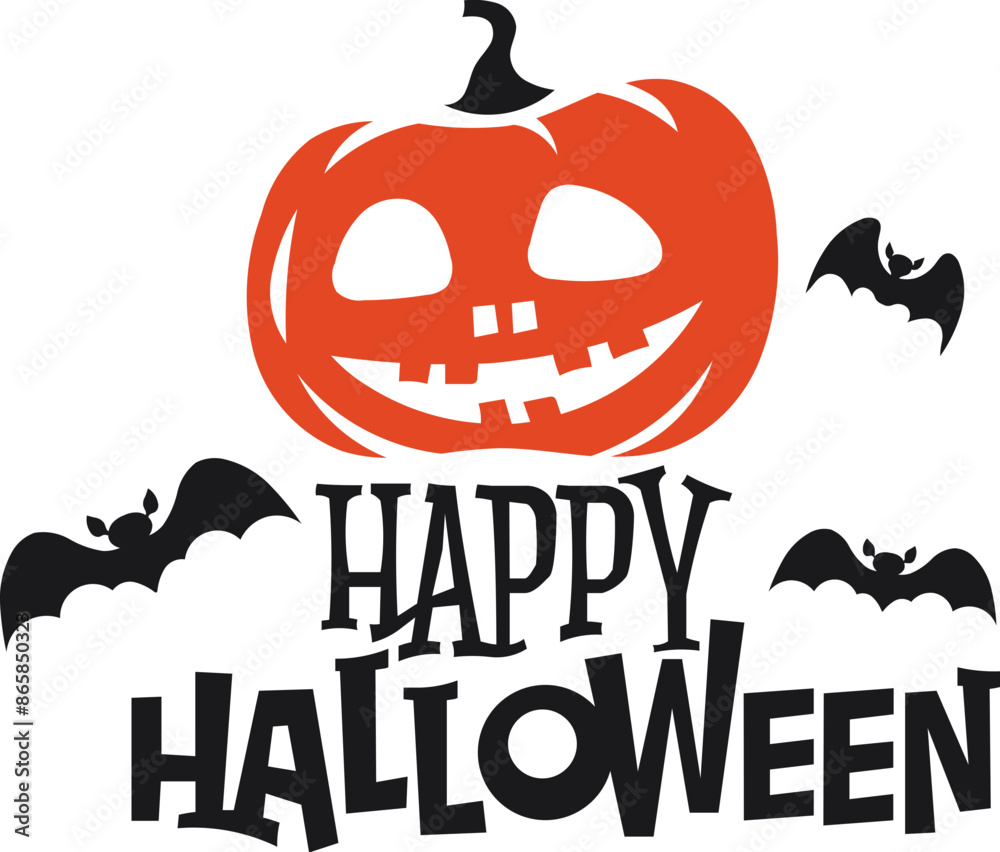 halloween pumpkin and bats jack o lantern happy halloween halloween pumpkin and bats jack o lantern happy halloween
