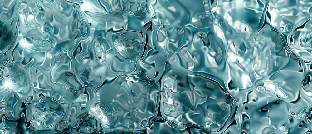 Panoramic close-up, high detail scan of tinted glass material, Generative AI Panoramic close-up, high detail scan of tinted glass material, Generative AI