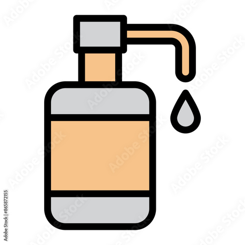 Antiseptic Vector Filled Icon Design
