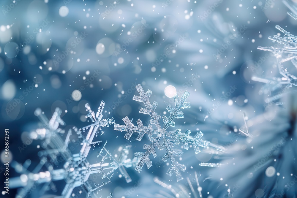 festive winter wonderland twinkling bokeh lights in cool blues and silvers creating a magical snowflakelike pattern against a misty background evoking holiday cheer festive winter wonderland twinkling bokeh lights in cool blues and silvers creating a magical snowflakelike pattern against a misty background evoking holiday cheer
