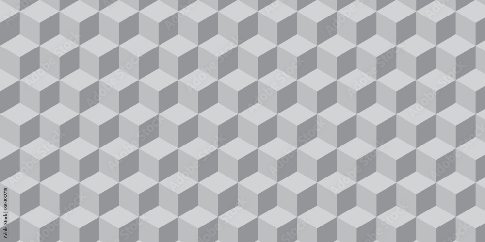 Minimal abstract dark black background from cubes victor art. Geometric tiles and mosaic creative stylish seamless pattern block cube background. minimal hexagon Cubes mosaic shape vector design