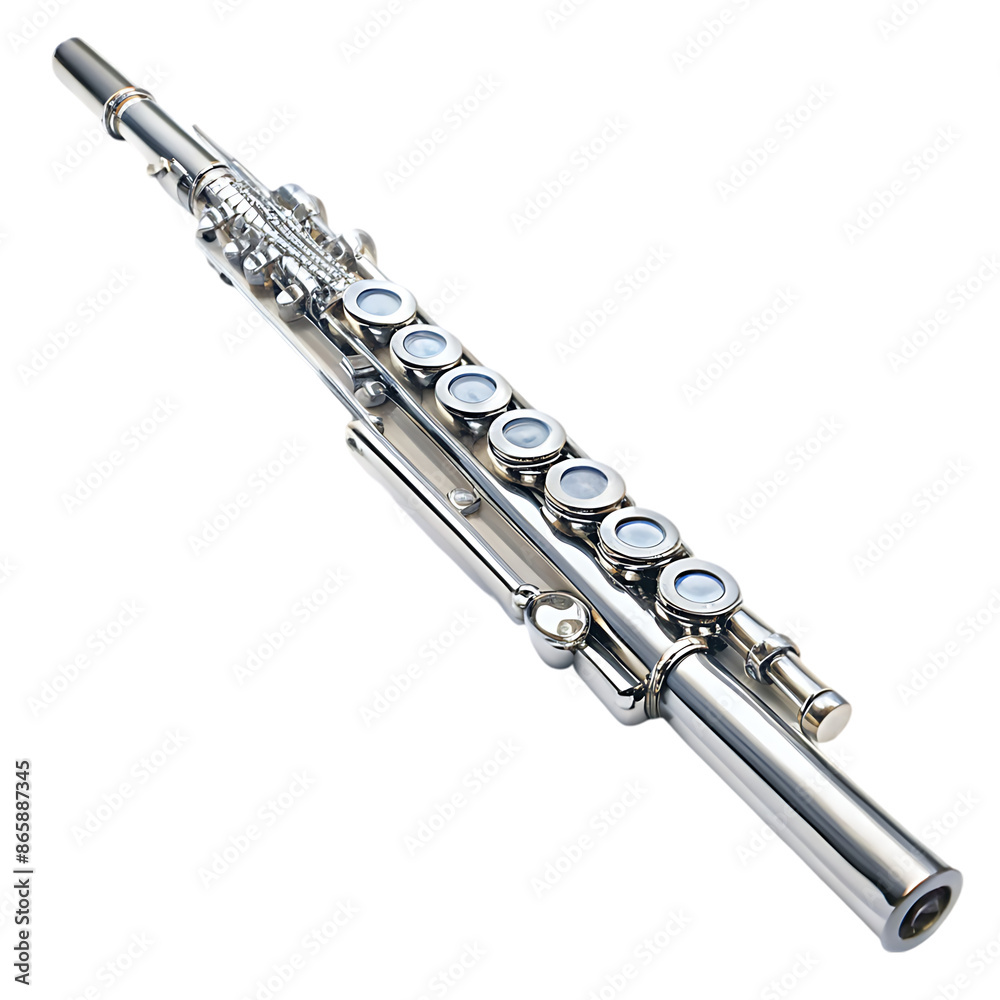 Fototapeta premium flute on transparent background