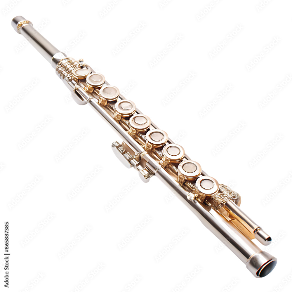Fototapeta premium flute on transparent background