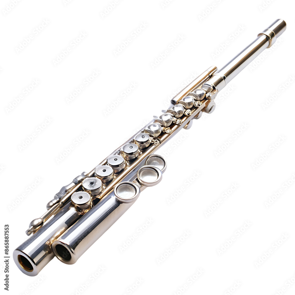 Fototapeta premium flute on transparent background