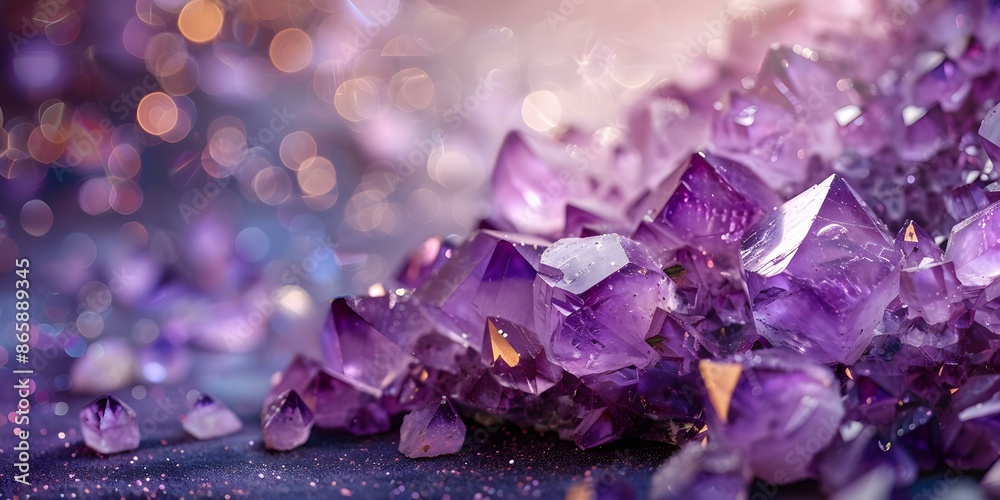 Purple crystal background for witchcraft rituals and healing practices with copy space. Concept Witchcraft Rituals, Healing Practices, Purple Crystals, Copy Space, Background Purple crystal background for witchcraft rituals and healing practices with copy space. Concept Witchcraft Rituals, Healing Practices, Purple Crystals, Copy Space, Background