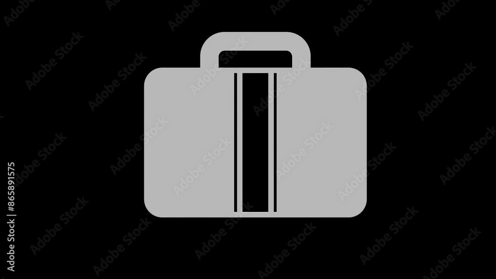 job resume interview business white set icon 3d illustration rotation job resume interview business white set icon 3d illustration rotation