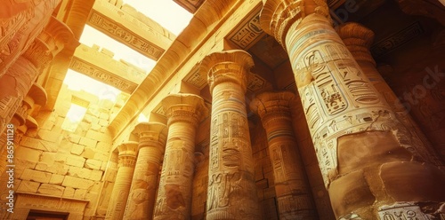 Ancient Egyptian Temple Col...