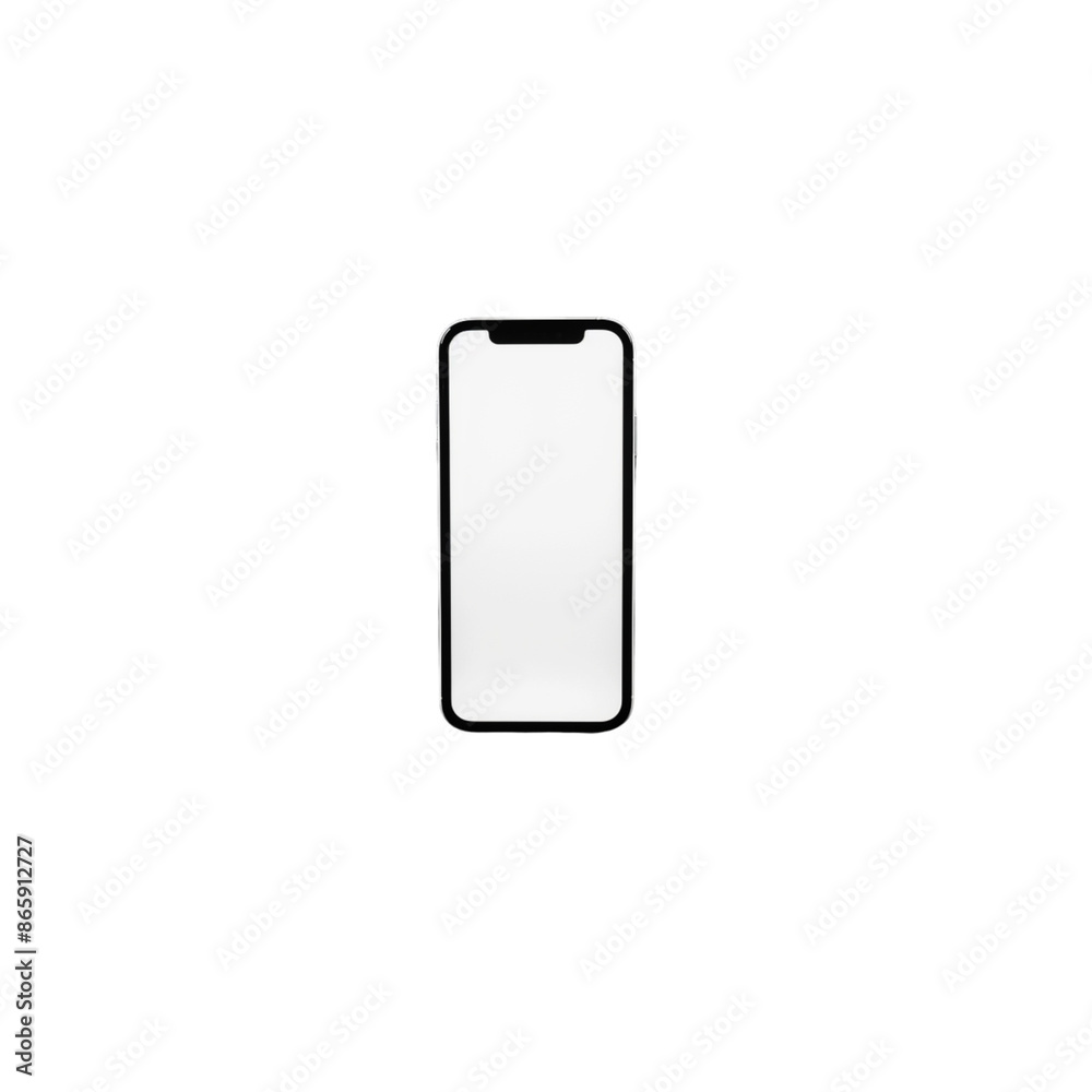 Black Smartphone Mockup On White And Grey Checkered Background Black Smartphone Mockup On White And Grey Checkered Background