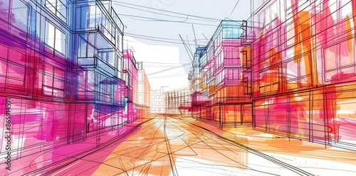 Abstract Illustration of a ...