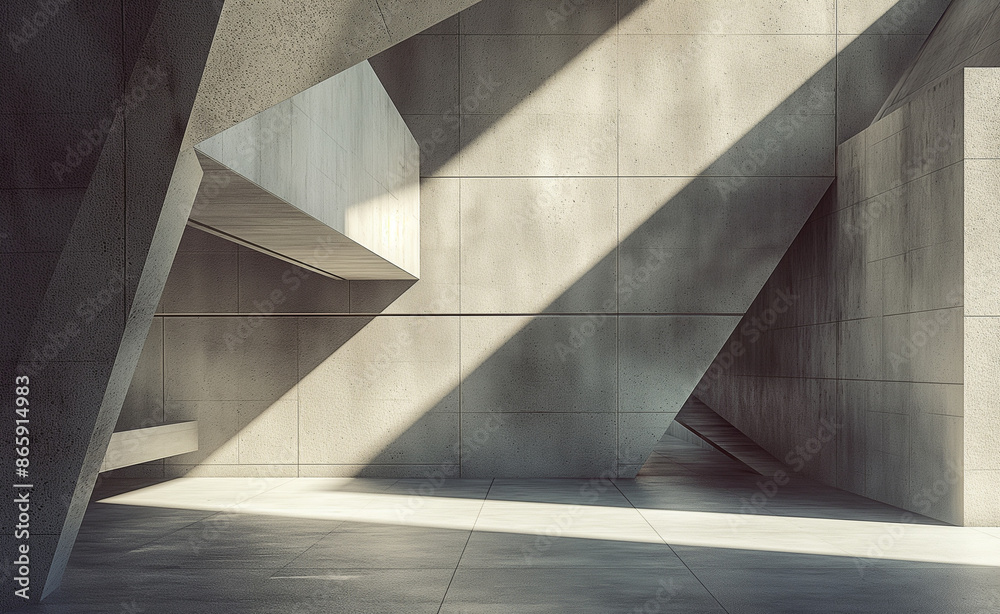 An empty, modern concrete interior with sunlight streaming through large windows.
An empty, modern concrete interior with sunlight streaming through large windows.
