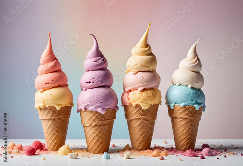 Set of Ice Cream