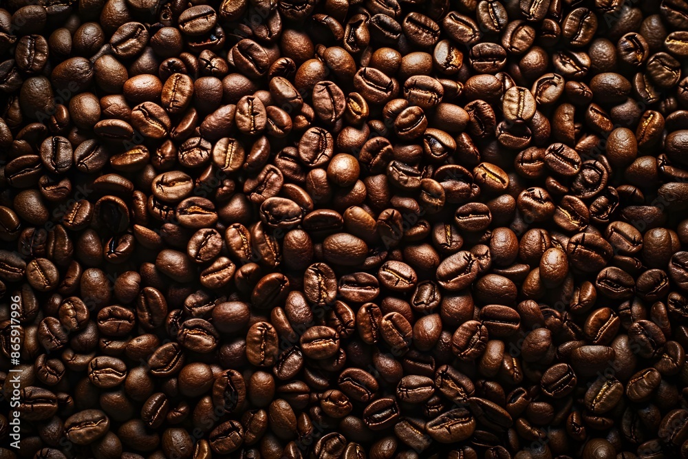 Naklejka premium full screen coffee beans