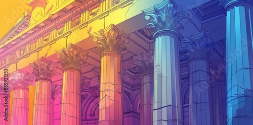 Colorful Gradient Illustrat...