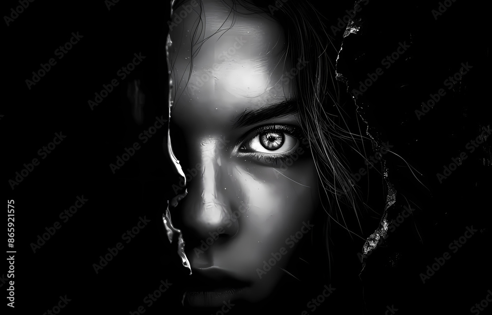 A dark and abstract image with hidden textures and shapes, evoking a sense of mystery and intrigue, perfect for encapsulating complex emotions and thoughts. A dark and abstract image with hidden textures and shapes, evoking a sense of mystery and intrigue, perfect for encapsulating complex emotions and thoughts.
