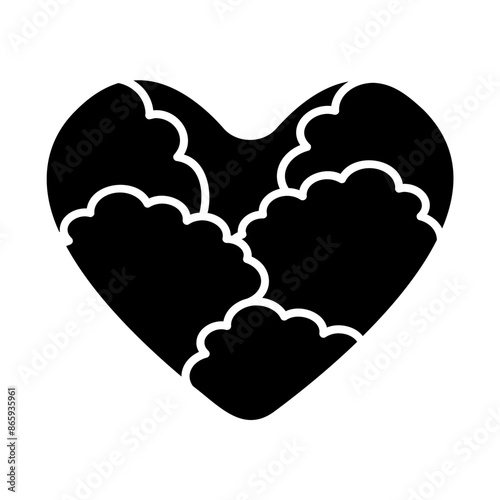 cloud with heart