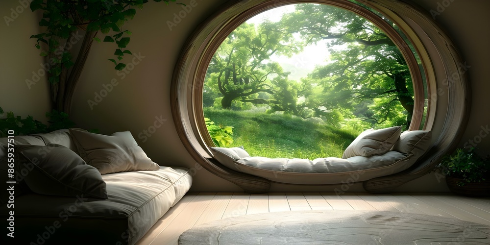 Enchanting Forest Fantasy Wallpaper Art of a Cozy Hobbit House Living Room. Concept Enchanting Forest, Fantasy Wallpaper, Cozy Hobbit House, Living Room, Art Enchanting Forest Fantasy Wallpaper Art of a Cozy Hobbit House Living Room. Concept Enchanting Forest, Fantasy Wallpaper, Cozy Hobbit House, Living Room, Art