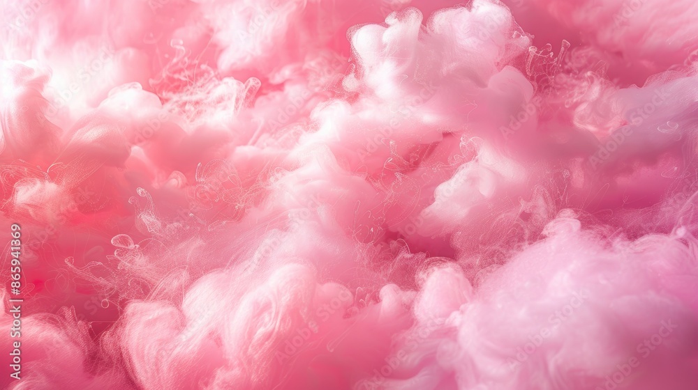Abstract pink cotton candy background with space for text Abstract pink cotton candy background with space for text
