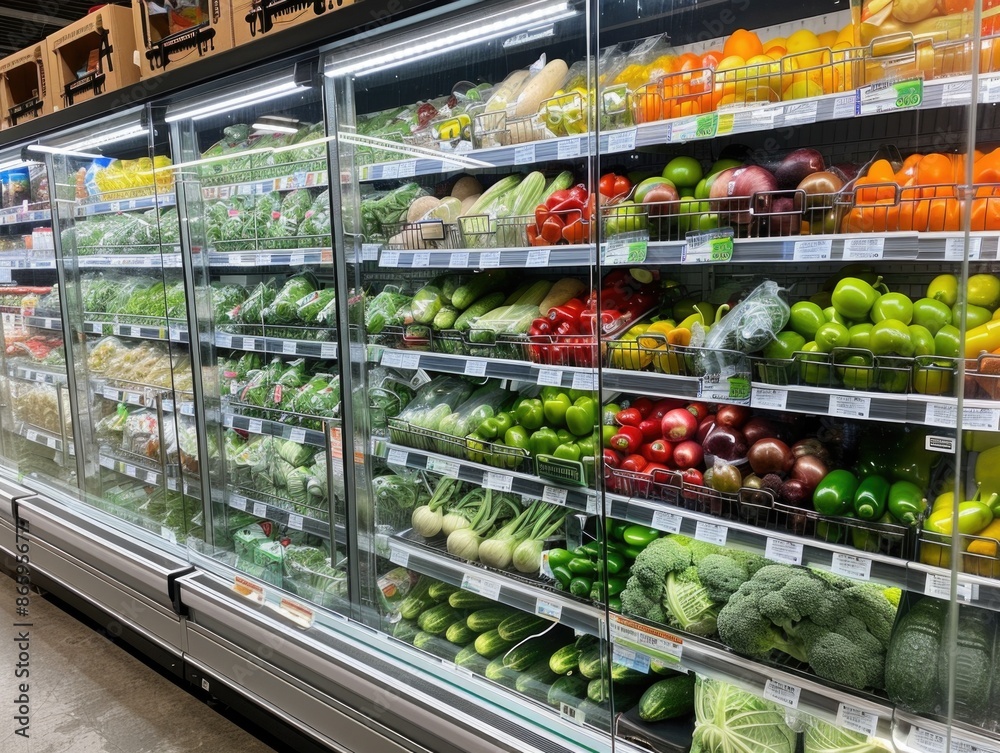 Fototapeta premium Grocery Store Fresh Produce