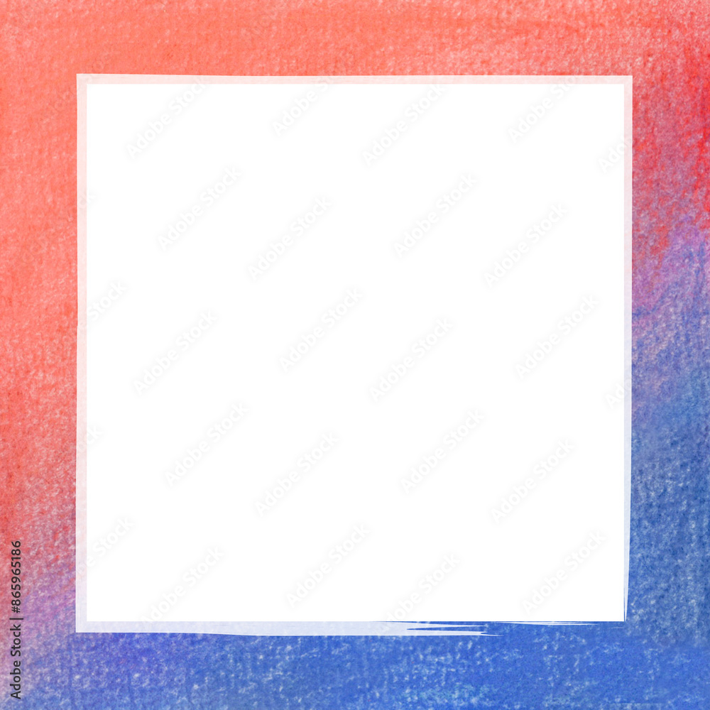 パステル画フレーム　文字を入れると簡単におしゃれに