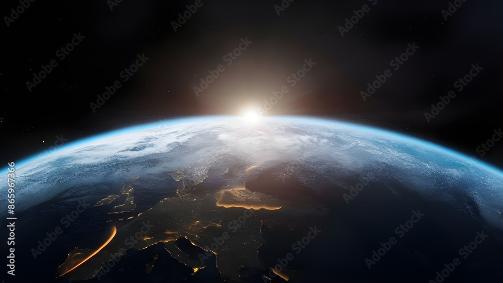 Obraz premium earth in space