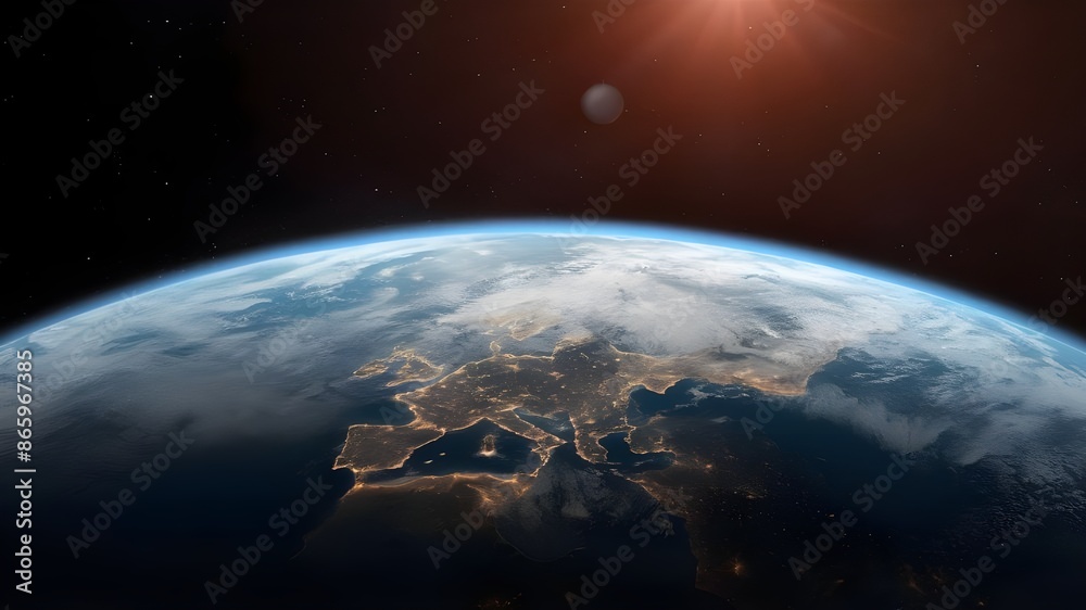 Obraz premium earth in space