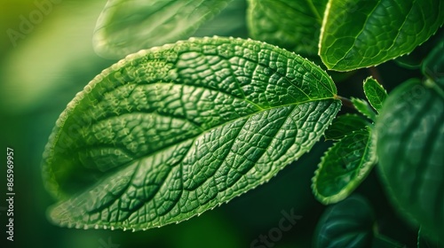 Closeup leaf texture.