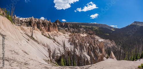 Wheeler Geologic Area ancient volcanic ash mounds