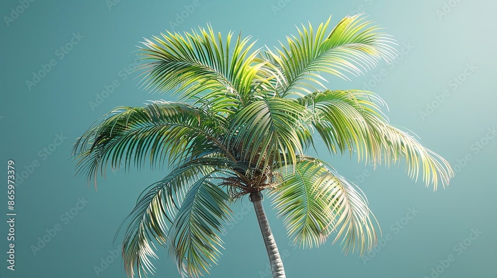 Obraz premium Surfing Tropical Hawaii Palm for T-Shirt Print