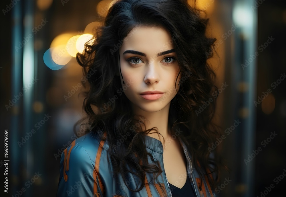portrait of a woman ai generated 