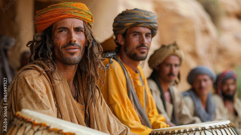 Timkadin Festival in Morocco. Berber culture