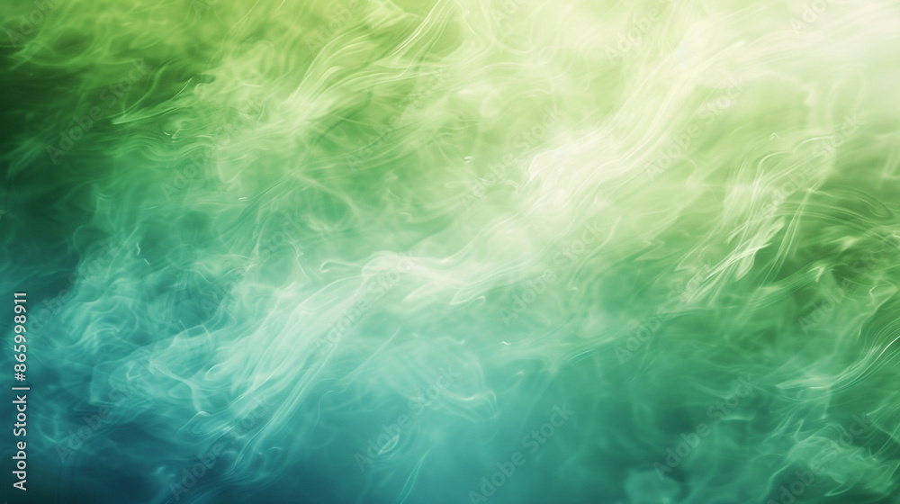 Soft gradients of jade and mint blend seamlessly, creating a soothing and harmonious green backdrop.