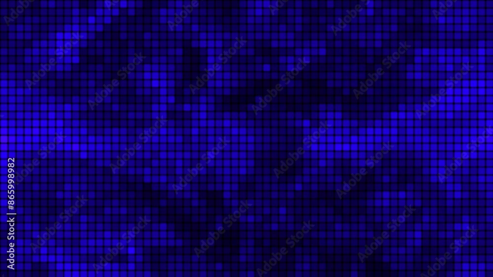 Abstract background of multi-colored squares. Background of blue squares of computer mosaic. Bright pixel background. Simple abstract graphic gradient background. 3D rendering. Animation 4K. Abstract background of multi-colored squares. Background of blue squares of computer mosaic. Bright pixel background. Simple abstract graphic gradient background. 3D rendering. Animation 4K.