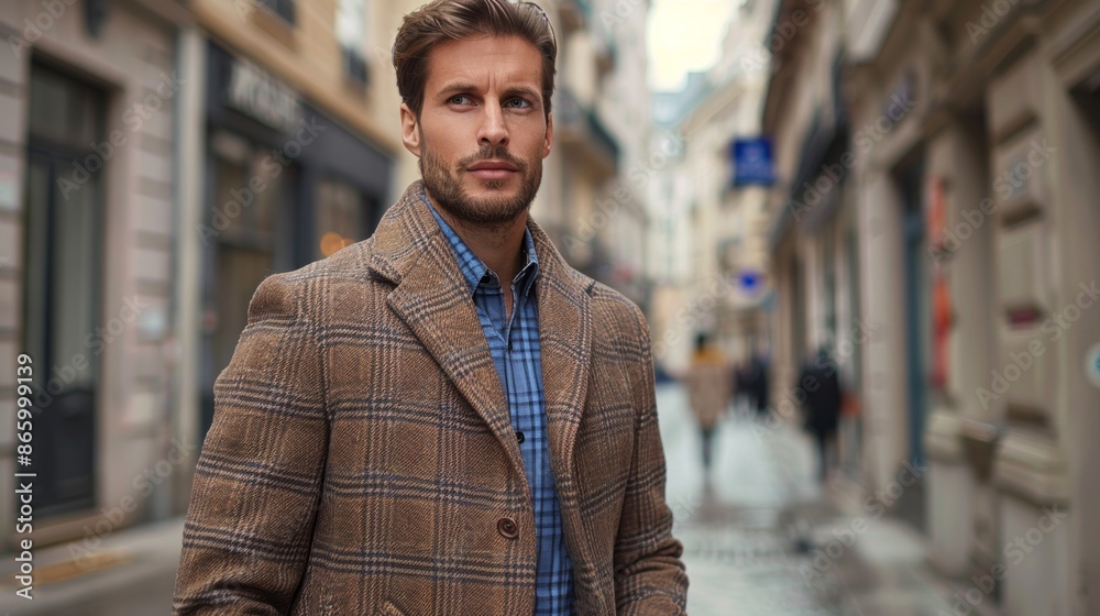Fototapeta premium Comfortable and Fashionable Business Casual Style 
