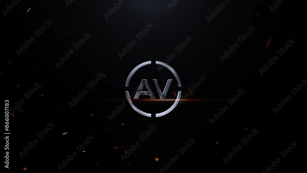 Av Logo Video, Cinematic Av va 3D Letter Logo Animation Videos For You
