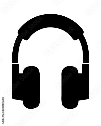 headphones icon isolated