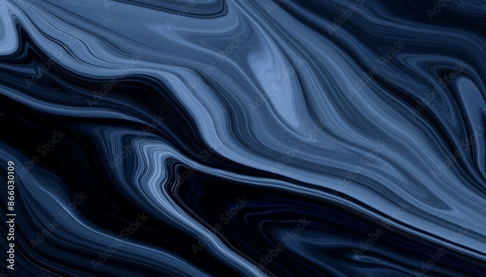 Swirl Art: Blue Ink Marble Texture for Abstract Wall Design Swirl Art: Blue Ink Marble Texture for Abstract Wall Design